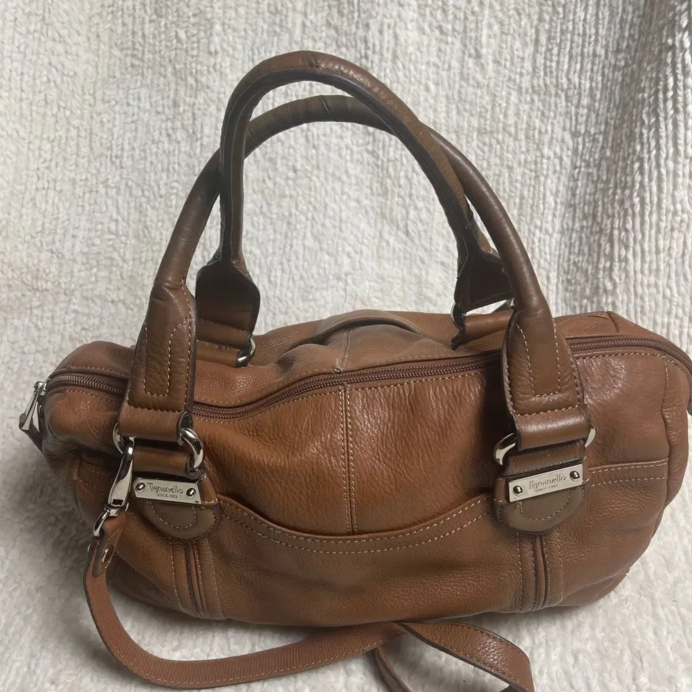 Tignanello leather brown